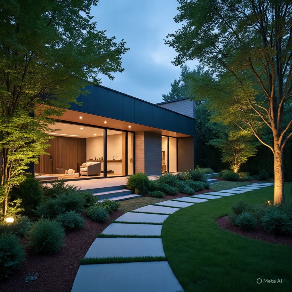 Elegant modern home uniting design and comfort.