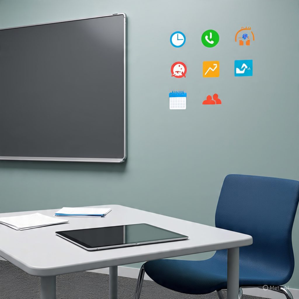 “Smart devices symbolizing tech-enabled classrooms.”