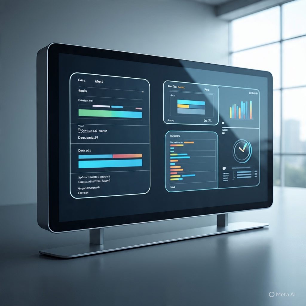 Transparent team dashboard for remote collaboration.