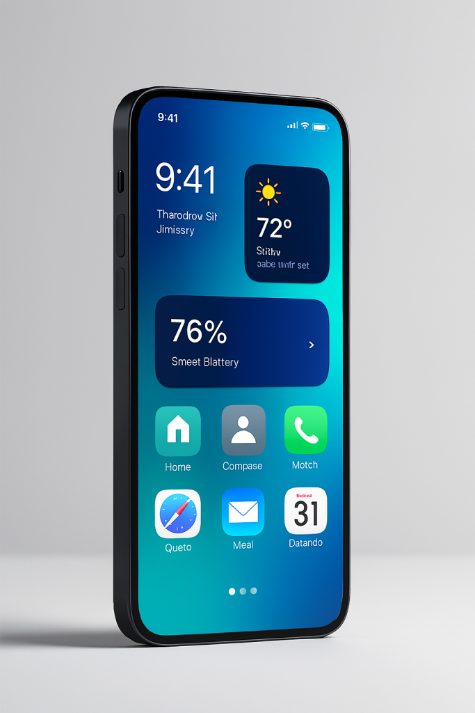 Elegant minimalist smartphone design in matte finish.