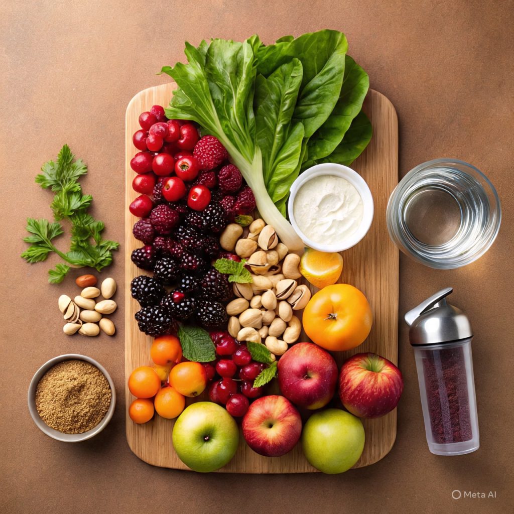 Healthy nutrition for biohacking.