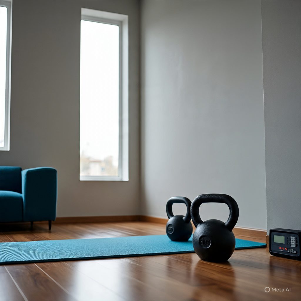 Modern movement and exercise tools.