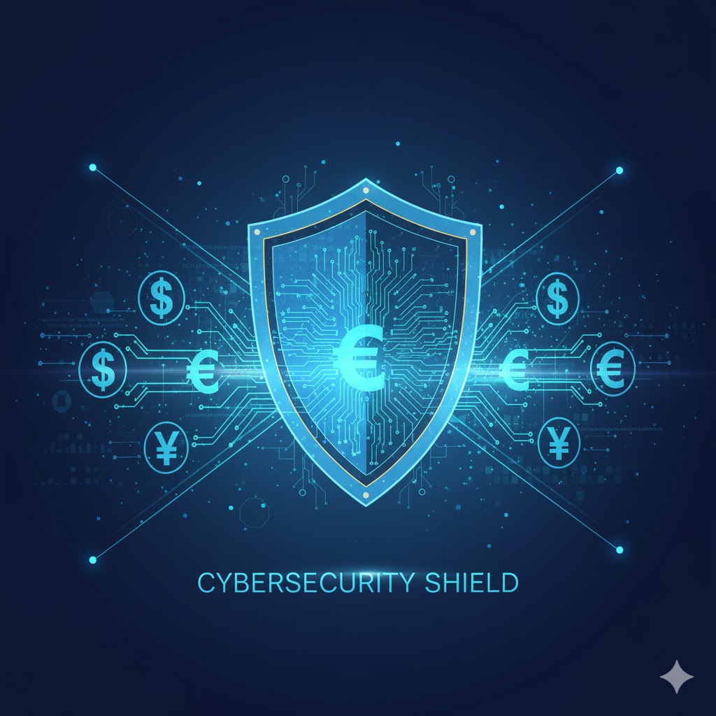 Cybersecurity protection for online financial data.