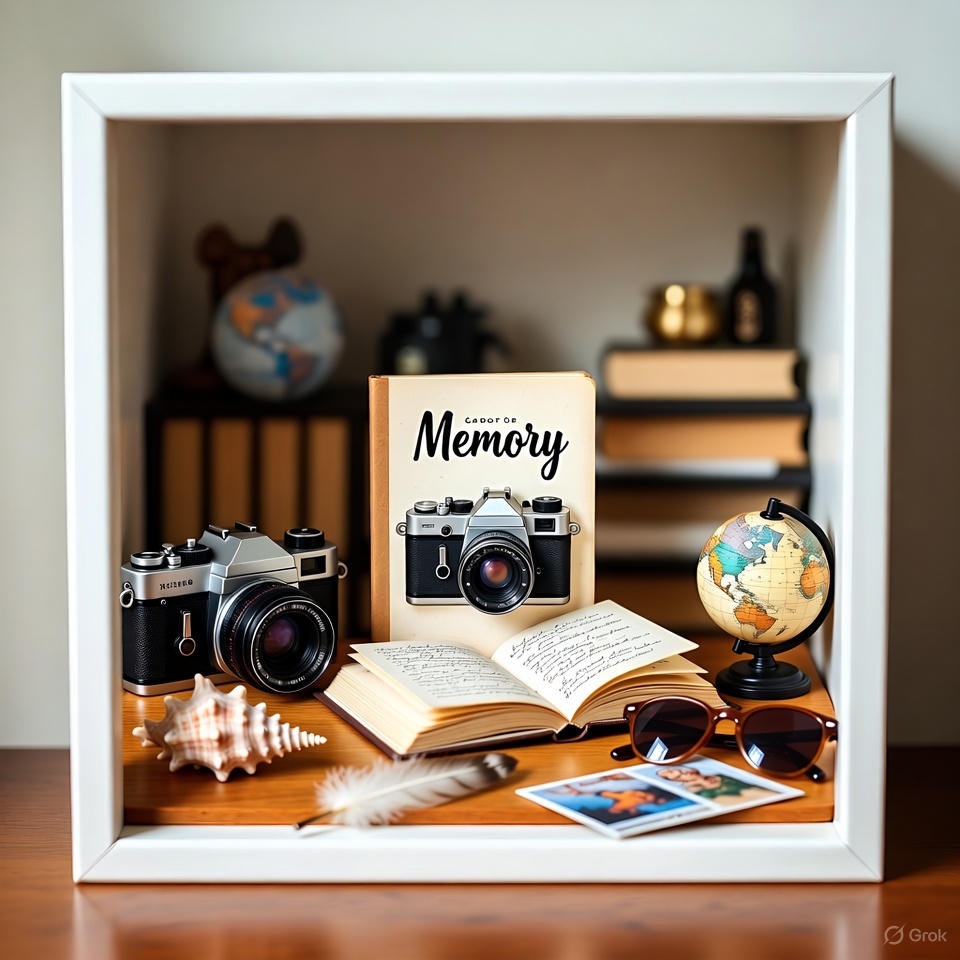 Family travel memory items