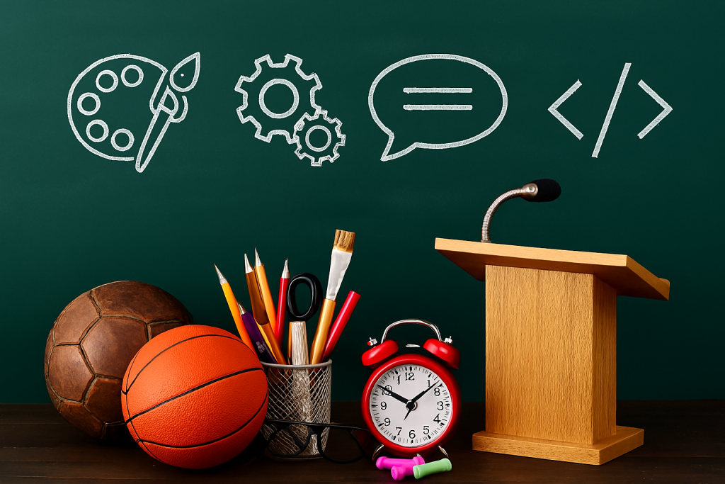 Co-curricular activity items