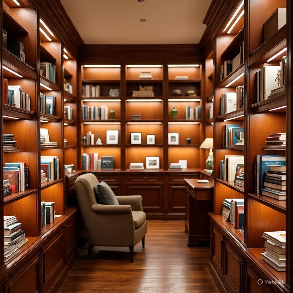 Neat and organized study environment highlighting the Power of Education