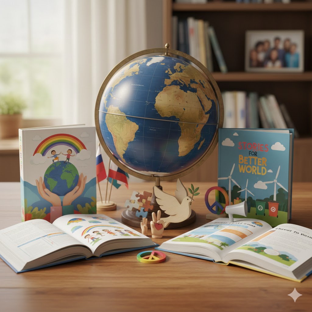 Education items promoting social awareness